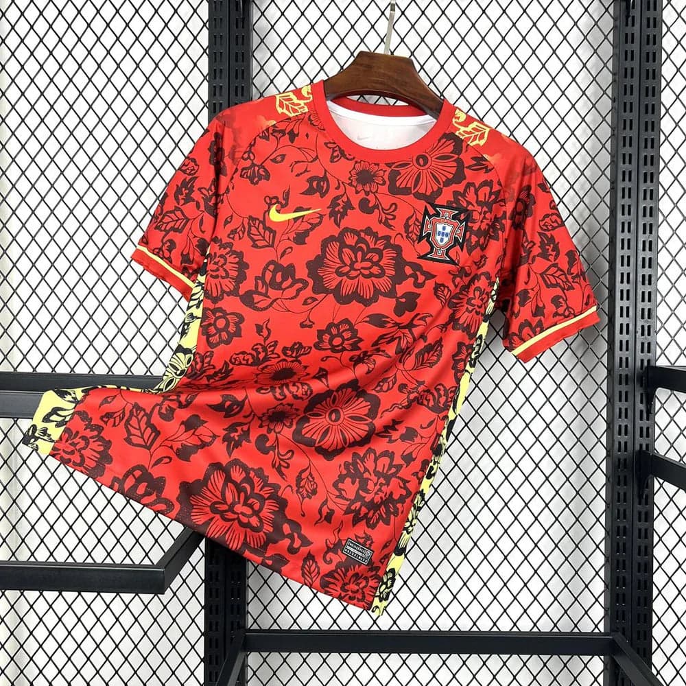 MAILLOT PORTUGAL CONCEPT FLEURS 2025