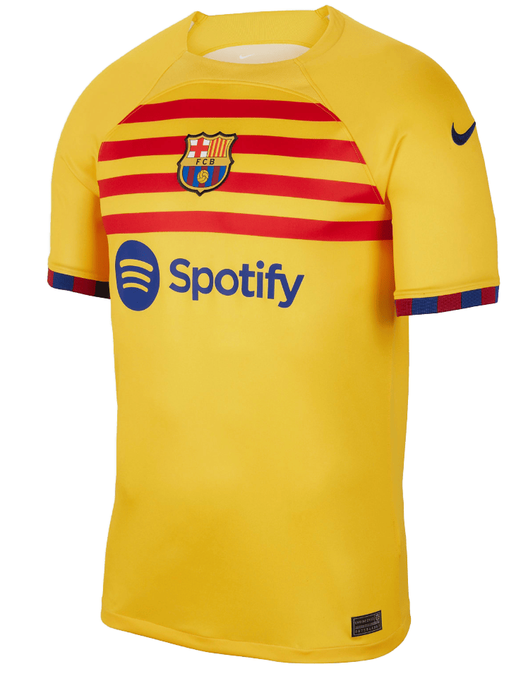MAILLOT FC BARCELONA FOURTH 2022/2023
