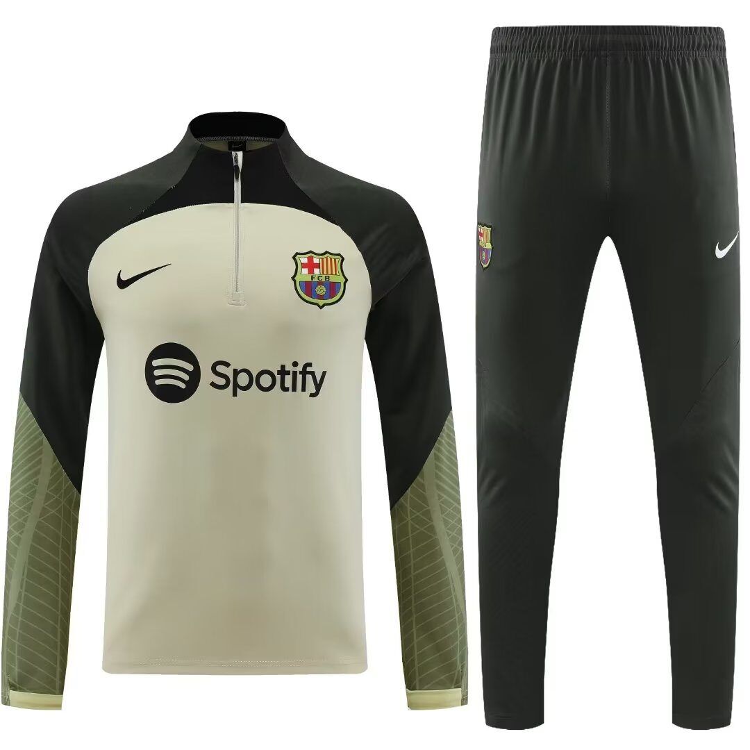 SURVÊTEMENT HAUT/BAS FC BARCELONA BLANC 2023/2024