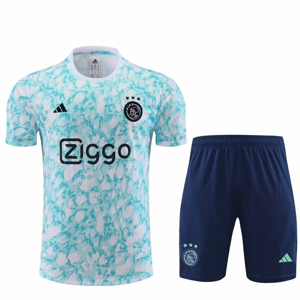 AJAX AMSTERDAM BLUE PATTERN TRAINING KIT 2023/2024