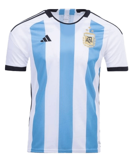 MAILLOT ARGENTINE 3 ÉTOILES DOMICILE WORLD CUP 2022