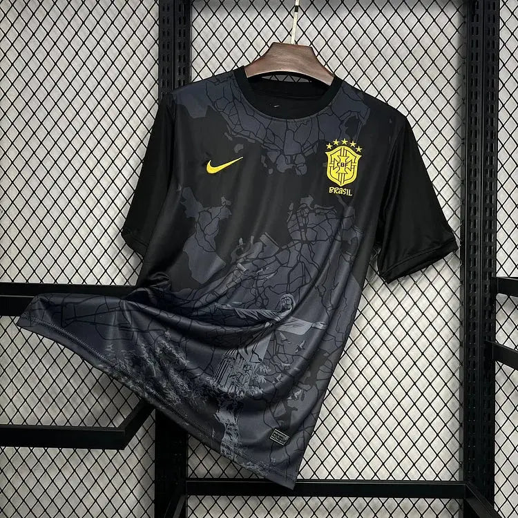 MAILLOT BRESIL CONCEPT BLACK 2024/2025