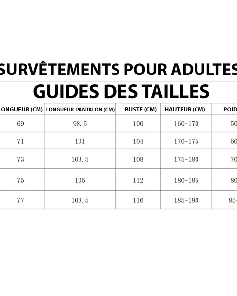 SURVÊTEMENT HAUT/BAS TOTTENHAM 2024/2025