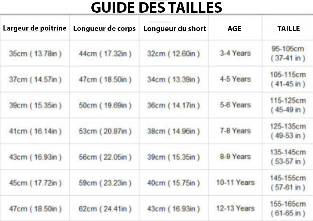 KIT ENFANT FRANCE DOMICILE 2024