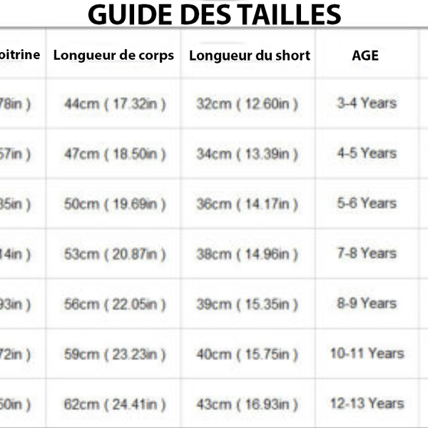 KIT ENFANT FRANCE DOMICILE 2024