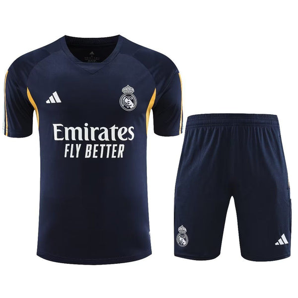 KIT TRAINING REAL MADRID BLEU 2023/2024