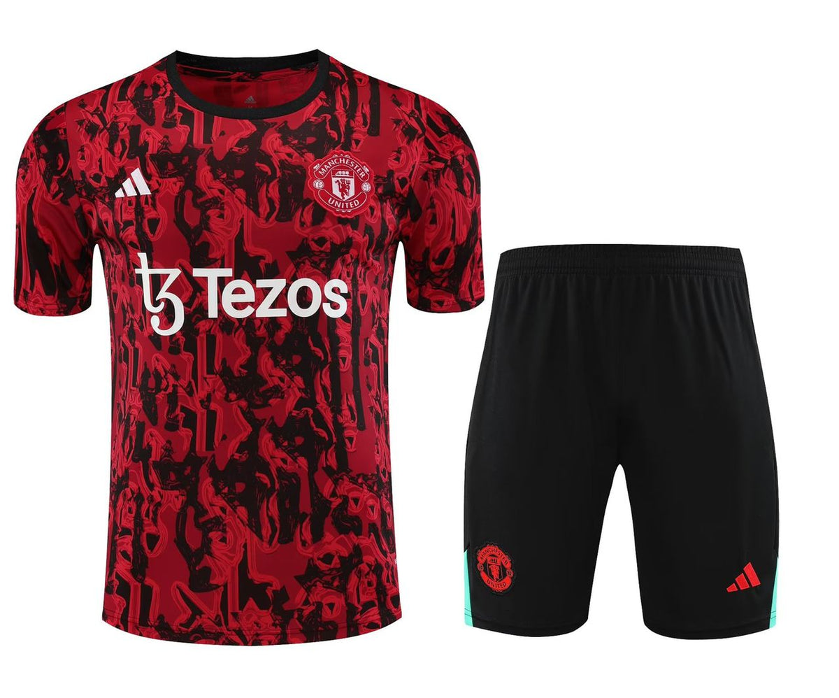 MANCHESTER UNITED RED TRAINING KIT 2023/2024