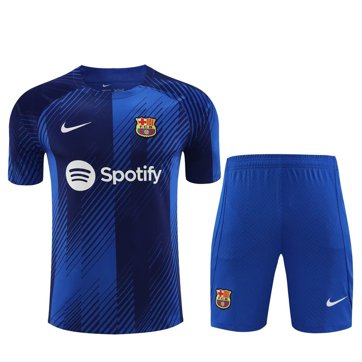 FC BARCELONA BLUE TRAINING KIT (3) 2023/2024