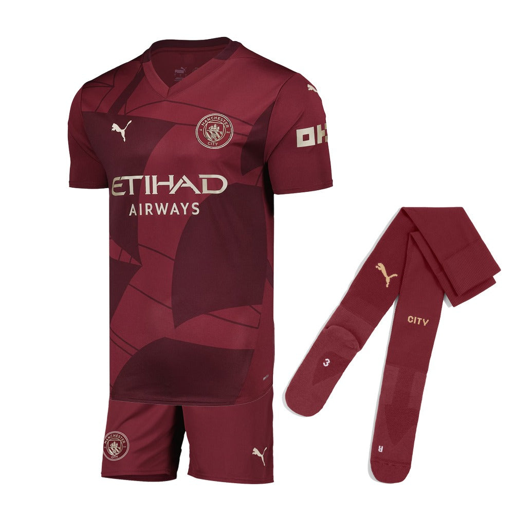 KIT TERZO BAMBINO MANCHESTER CITY 2024-2025