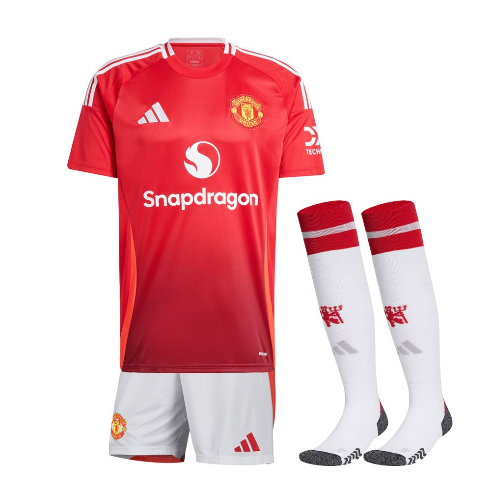 KIT ENFANT MANCHESTER UNITED DOMICILE 2024-2025