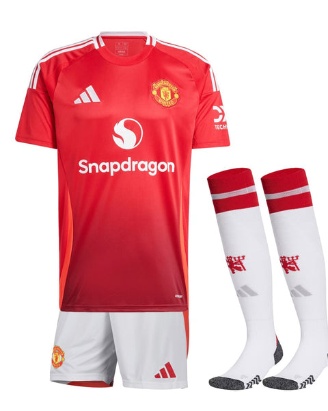 KIT ENFANT MANCHESTER UNITED DOMICILE 2024-2025