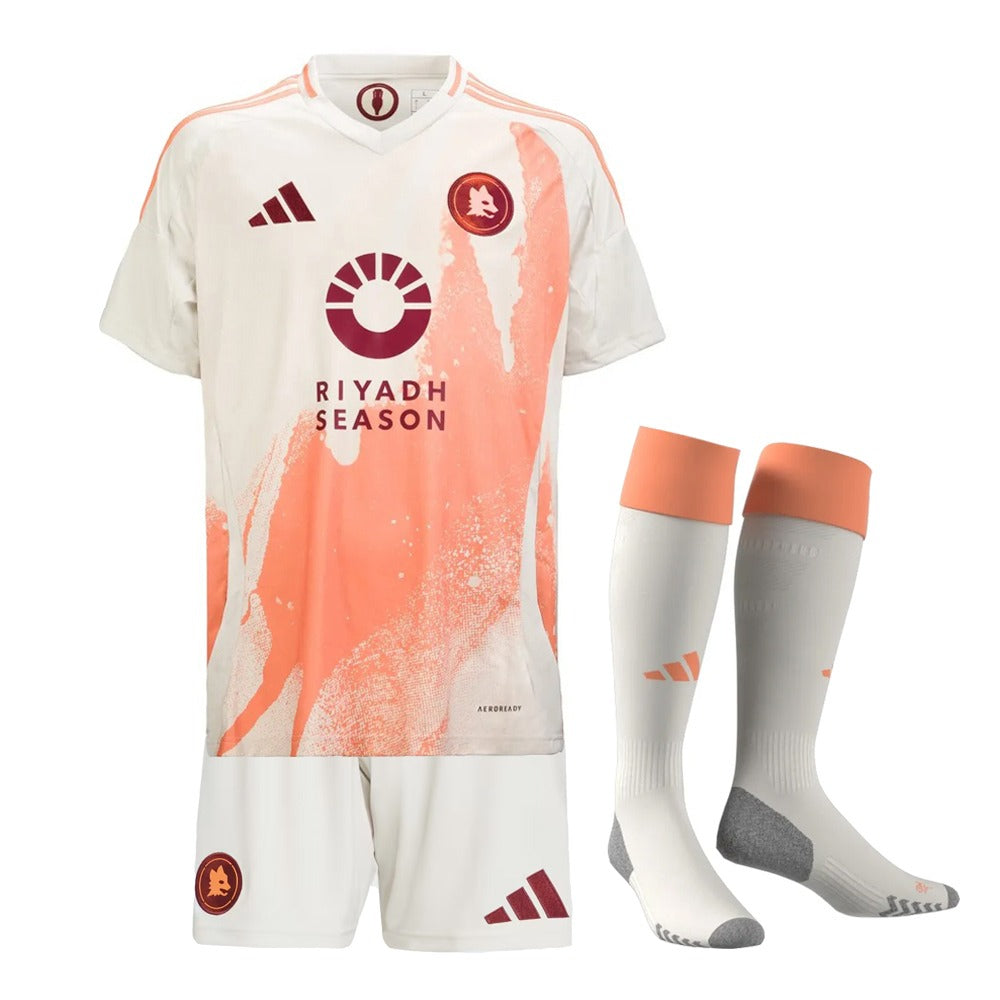 AS ROMA AWAY CHILDREN'S KIT 2024-2025