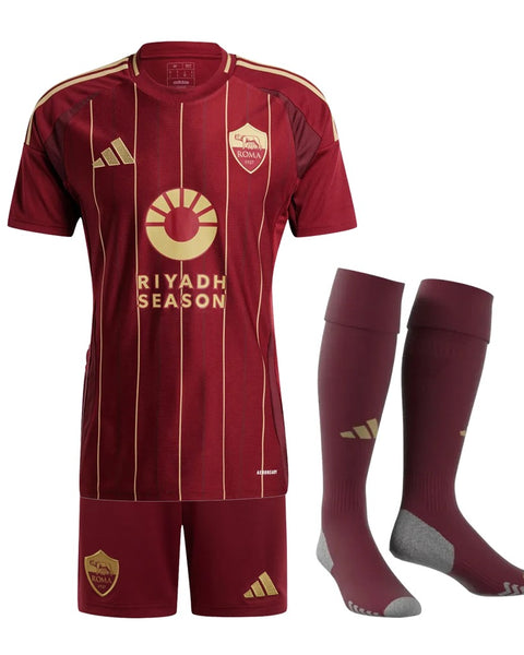 AS ROMA HOME KIDS KIT 2024-2025