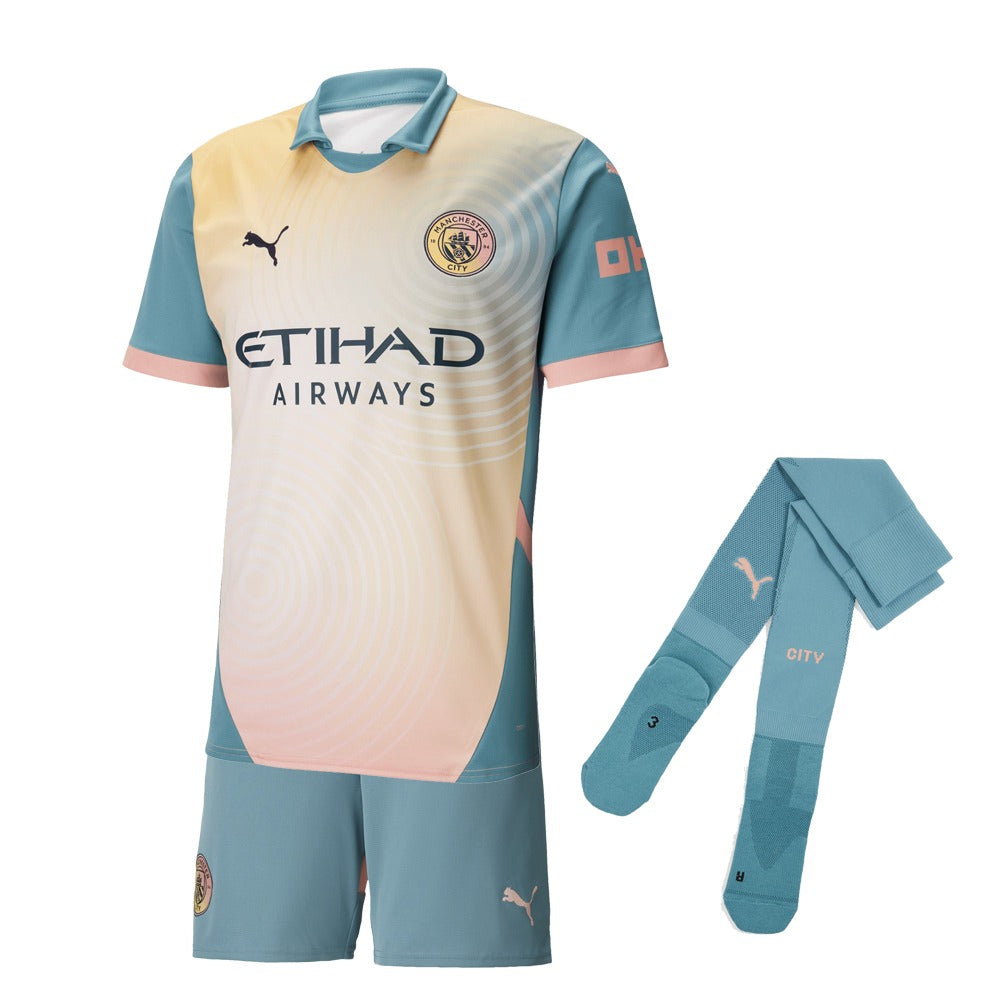 KIT ENFANT MANCHESTER CITY FOURTH 2024-2025