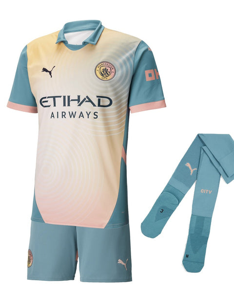 KIT ENFANT MANCHESTER CITY FOURTH 2024-2025