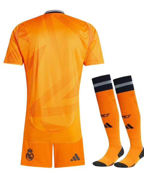 REAL MADRID AWAY KIDS KIT 2024-2025