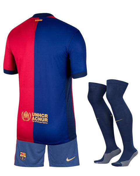 FC BARCELONA HOME KIDS KIT 2024-2025