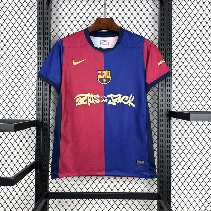 MAILLOT FC BARCELONA X TRAVIS SCOTT 2024/2025
