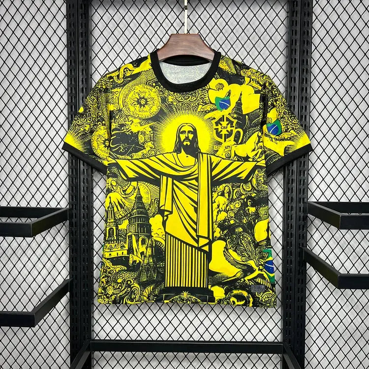 MAILLOT BRESIL CONCEPT YELLOW 2024/2025