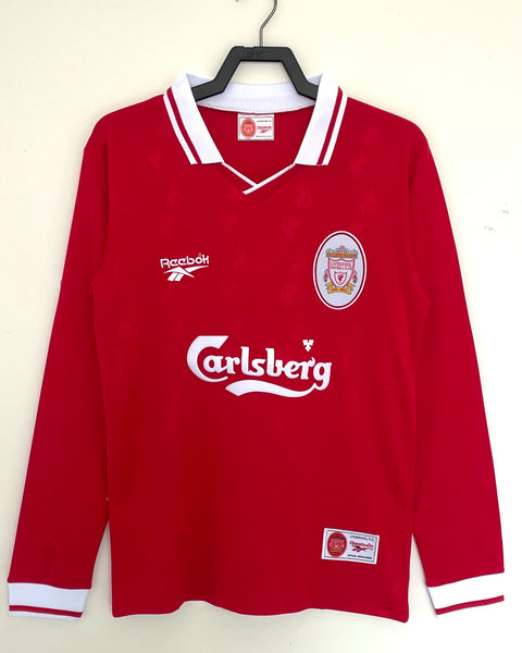 MAILLOT LIVERPOOL FC MANCHES LONGUES DOMICILE 1996/1997