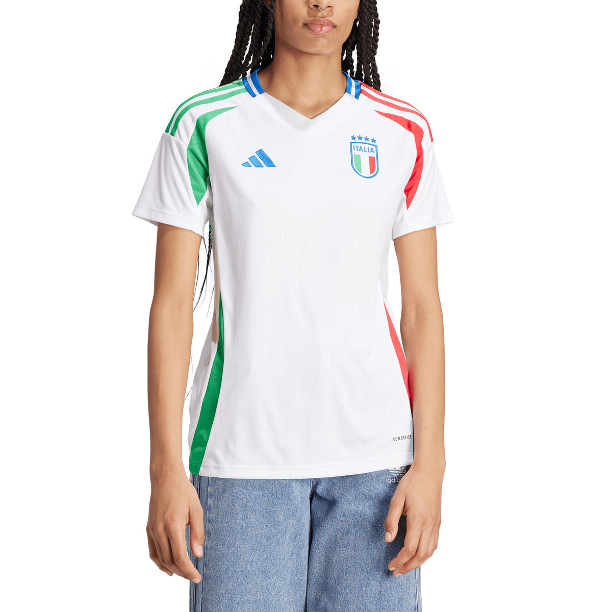 MAILLOT FEMME ITALIE EXTERIEUR 2024