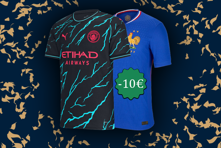 -33% sur le 2ème maillot acheté