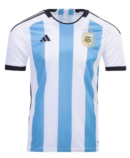 ARGENTINA 3 STAR HOME JERSEY WORLD CUP 2022